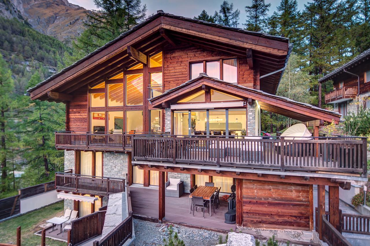 Vila Chalet A La Casa Zermatt Exteriér fotografie